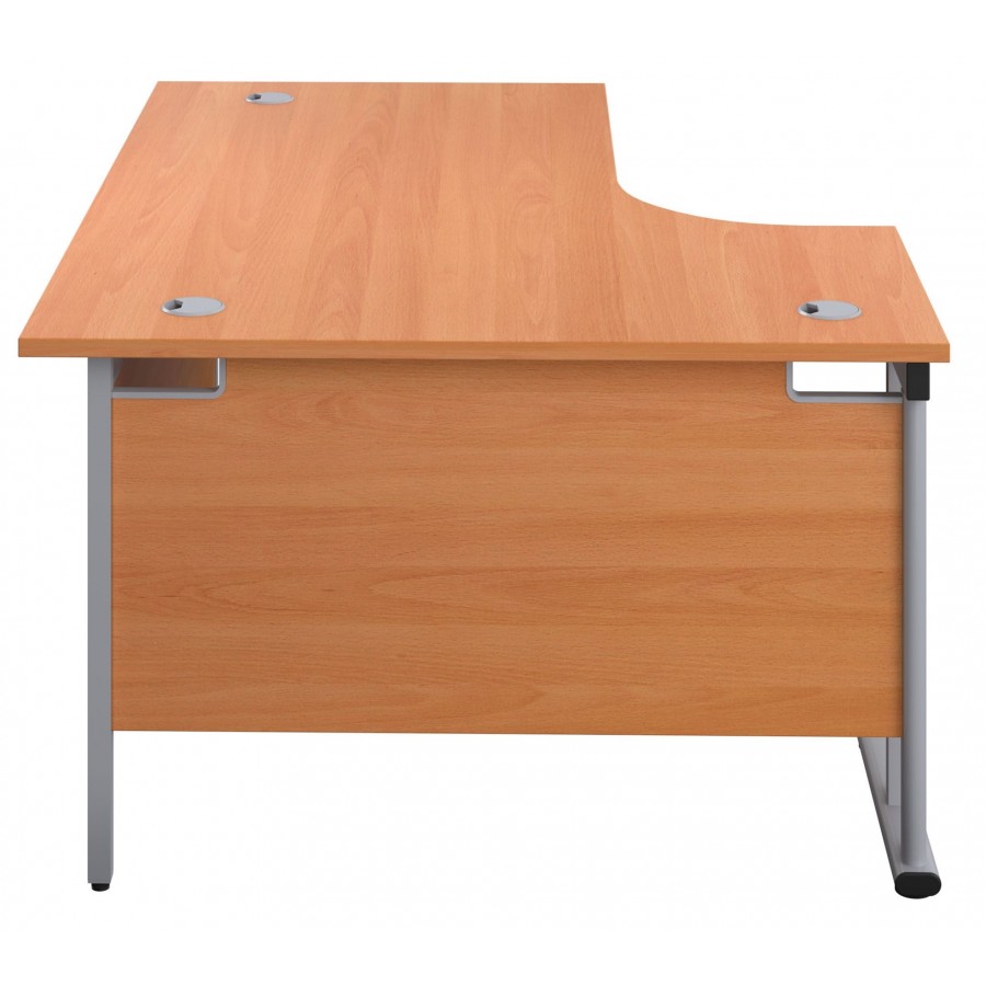 Olton Twin Cantilever Corner Office Desk